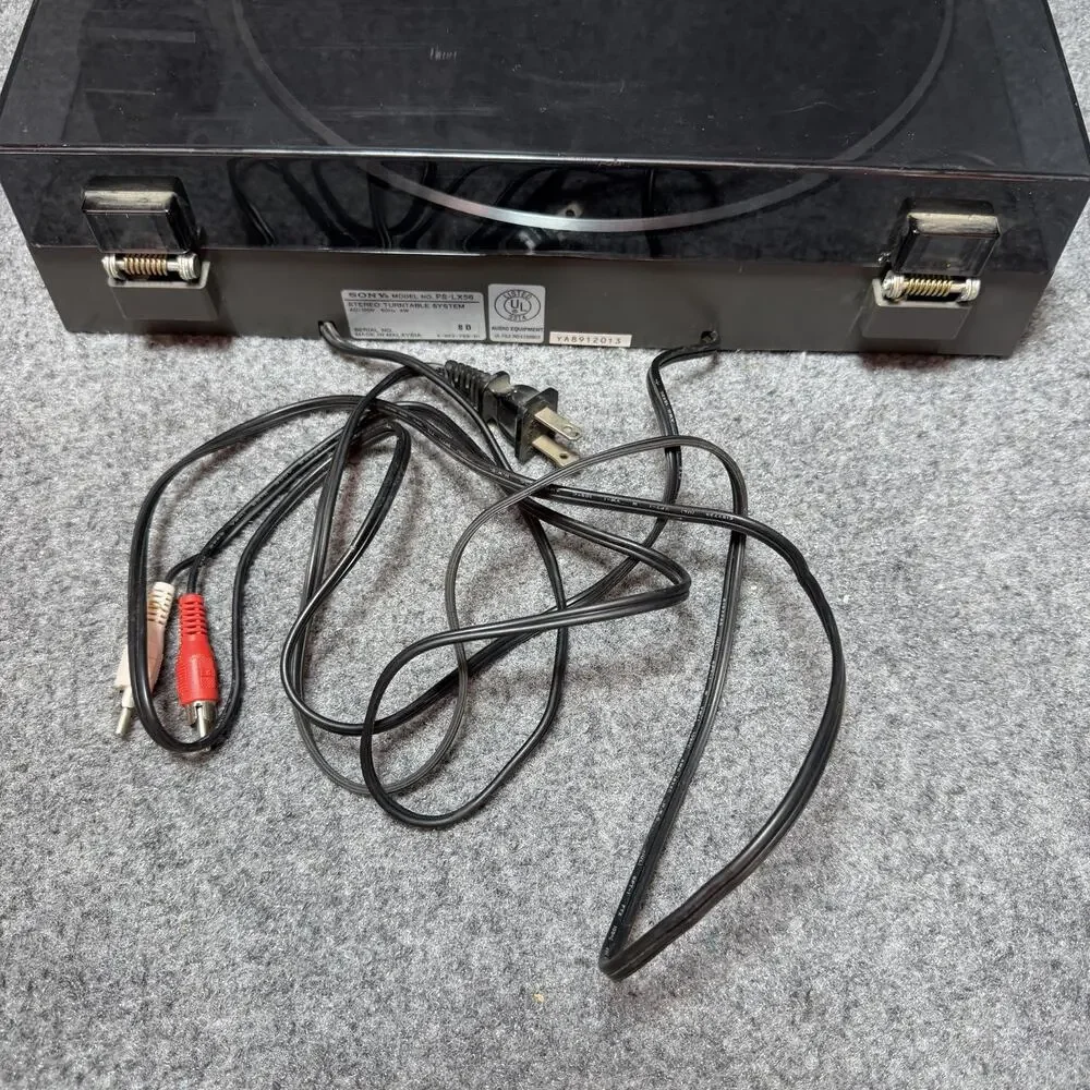 Sony PS-LX56 Automatic Stereo Turntable Record Player Read Description